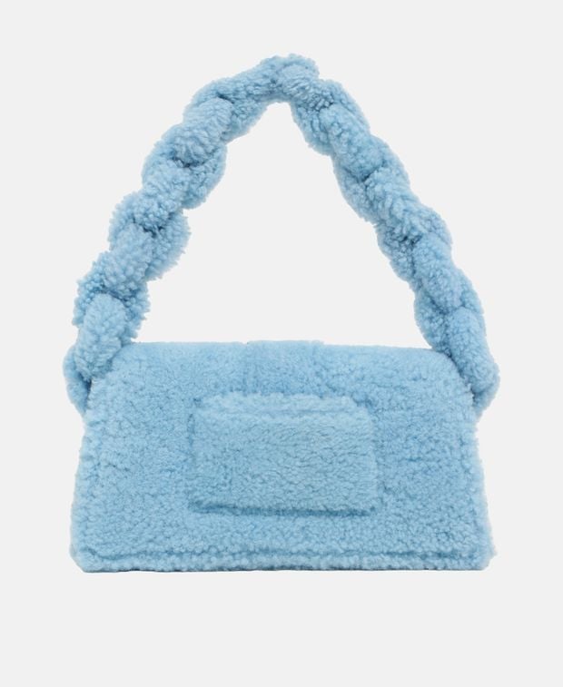 Jacquemus Shoulder bag Le Bambidou sherling