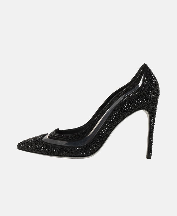Rene Caovilla T08 Tulay Pumps Black