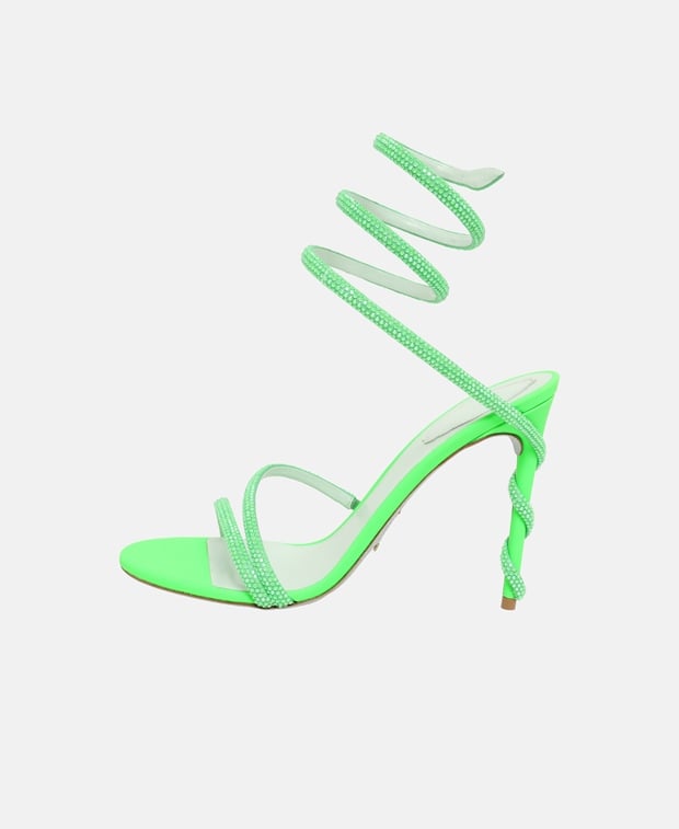 Rene Caovilla Margot Heeled sandals Green