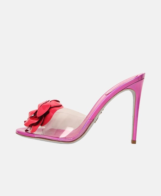 Rene Caovilla Heeled sandals Flower