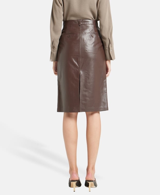 Lanvin Leather skirt