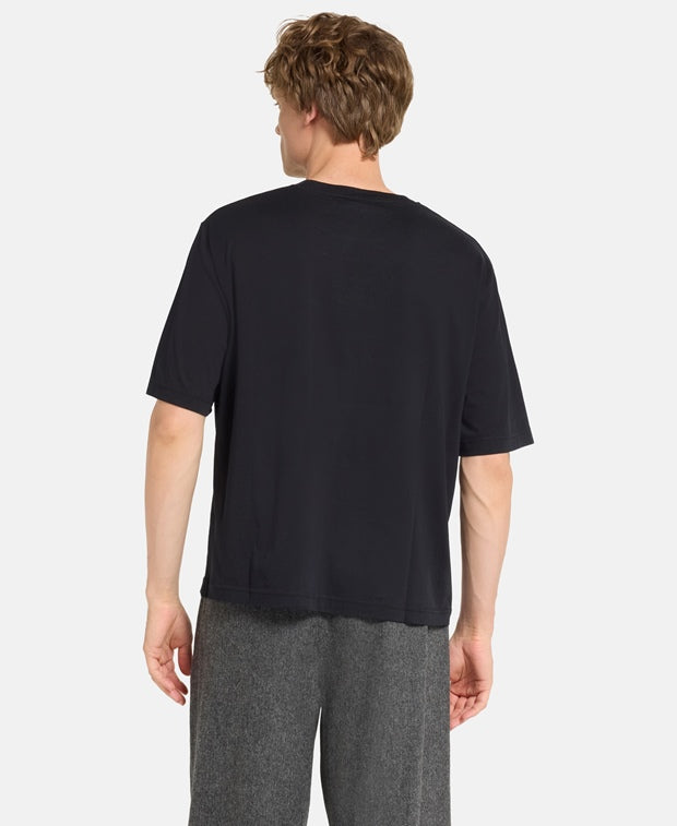 Acne Studios T-shirt Edie Pocket Pink Label