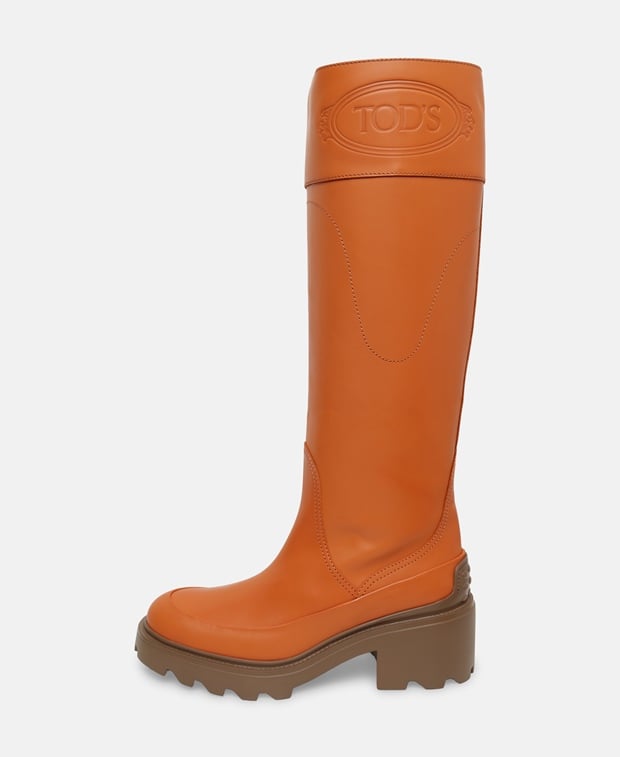 Tod's Winter boots Orange