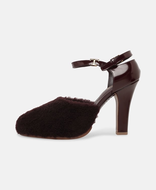 Tod's Ankle strap pump Purple
