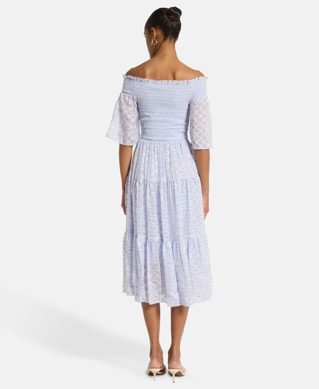 Temperley London Silk-blend dress Angelico