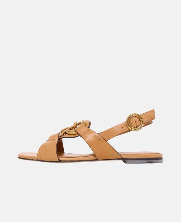 Tory Burch Ring Sandal Ankle strap sandals Pink