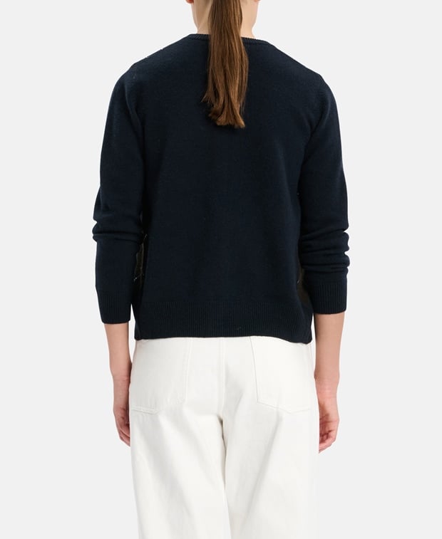 arch4 Cashmere cardigan Black Coffee