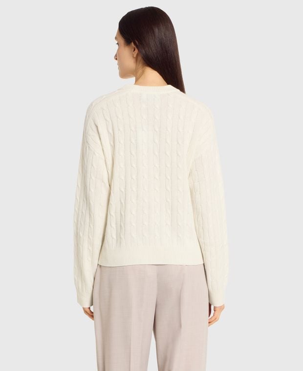 arch4 Cashmere pullover Ecru