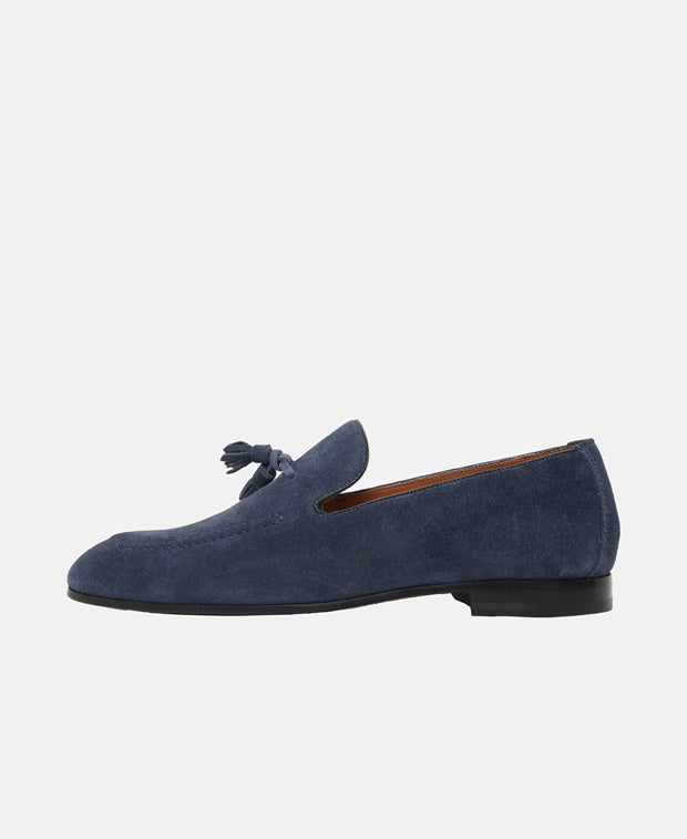 Doucal's Visone Loafers Dark Blue