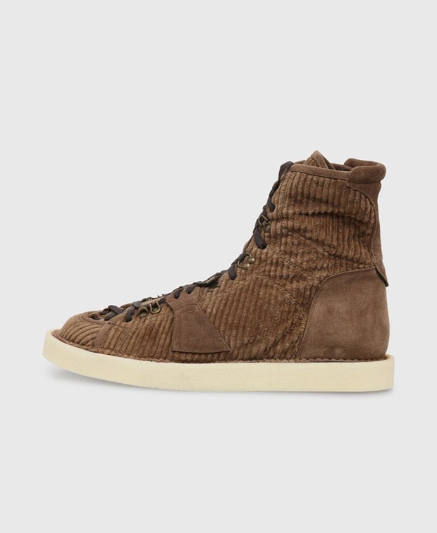 Dolce & Gabbana Modigliani Lace-up ankle boot Beige