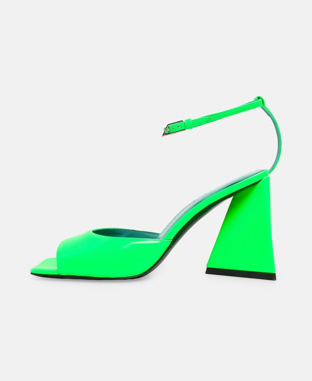 The Attico Heeled sandals Neon Green