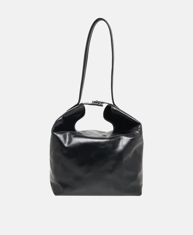 By Far Leather shoulder bag