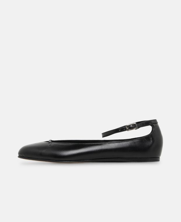 By Far Ballerina flat with straps Margot