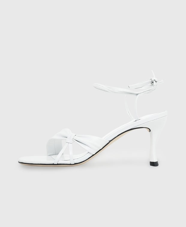 By Far Heeled sandals Layla Burrata