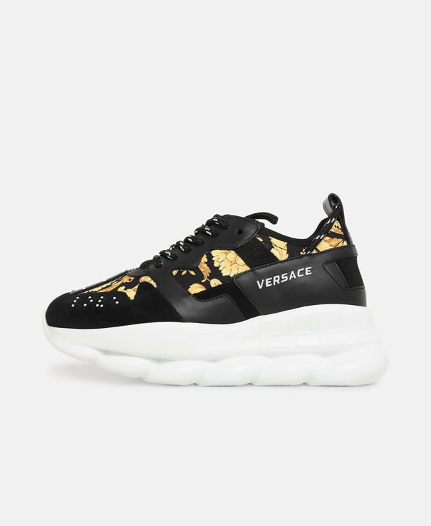 Versace Wedge sneakers Black