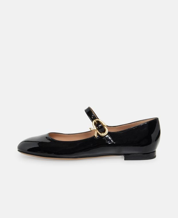 Gianvito Rossi Ballet flats Mary Ribbin 05