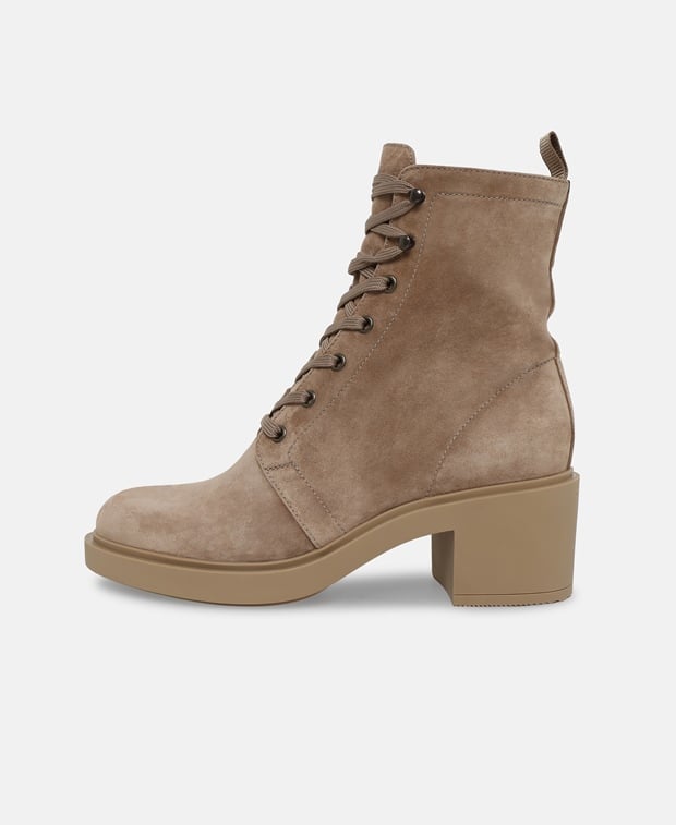 Gianvito Rossi Foster Lace-up ankle boot Camel