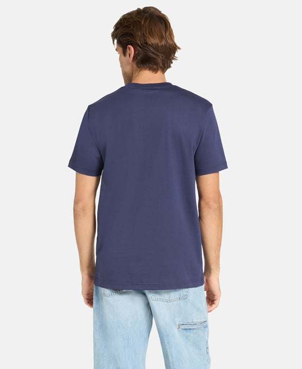 Off-White Crew neck t-shirt Dark Blue