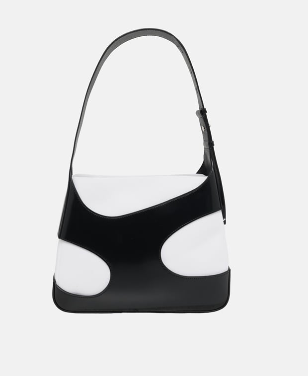 Salvatore Ferragamo Cutout Shoulder bag Black