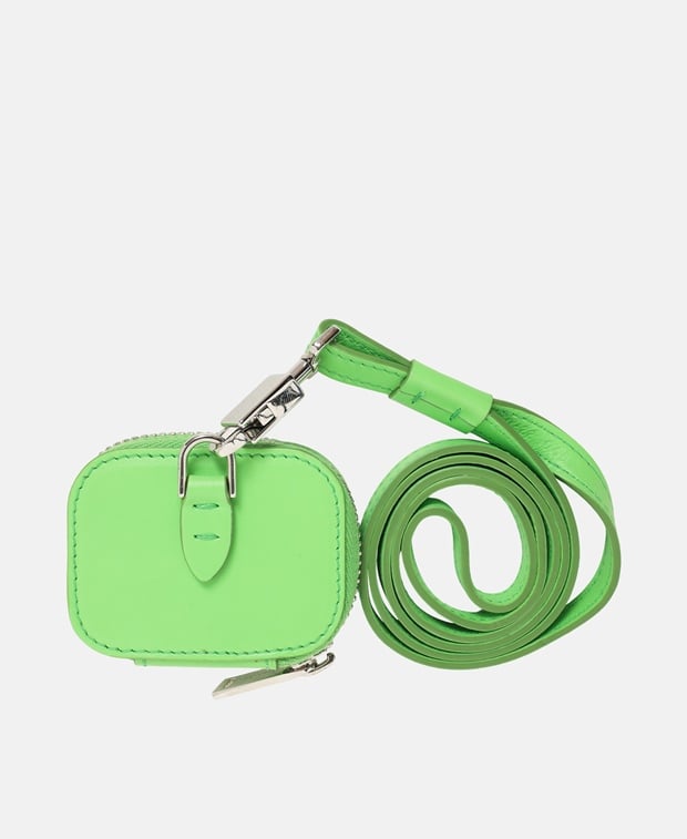 Salvatore Ferragamo Leather coin purse Green