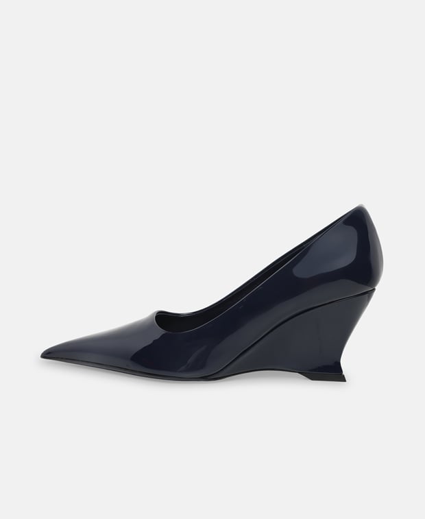 Salvatore Ferragamo Viola Wedge pumps Blue