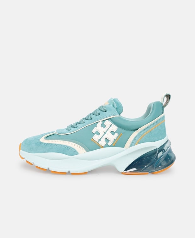 Tory Burch Good Luck Bubble Sneakers Blue