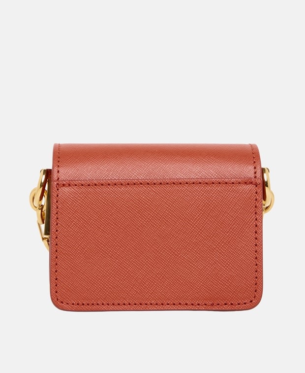Marni Leather cross body bag Dark Red