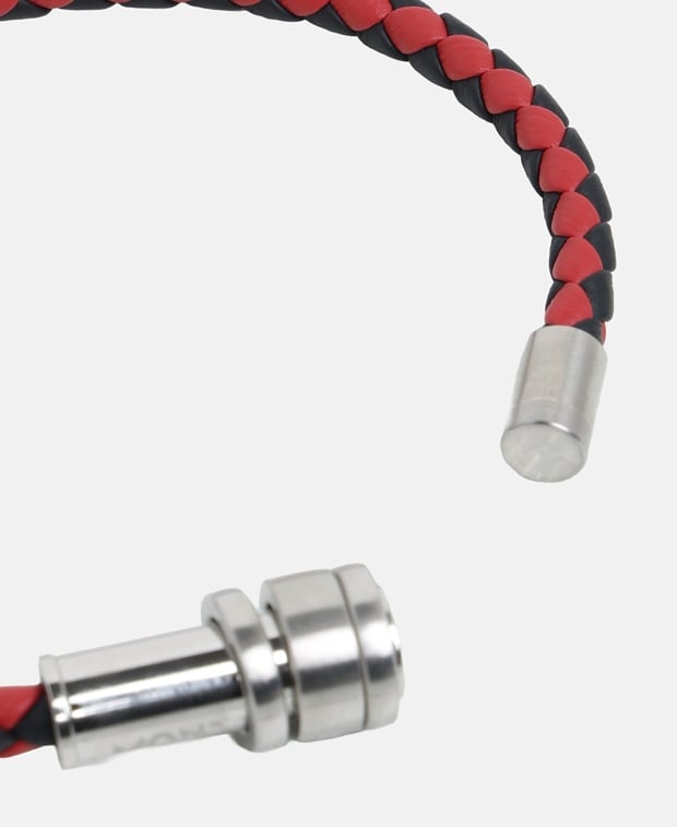 Montblanc Leather bracelet Red