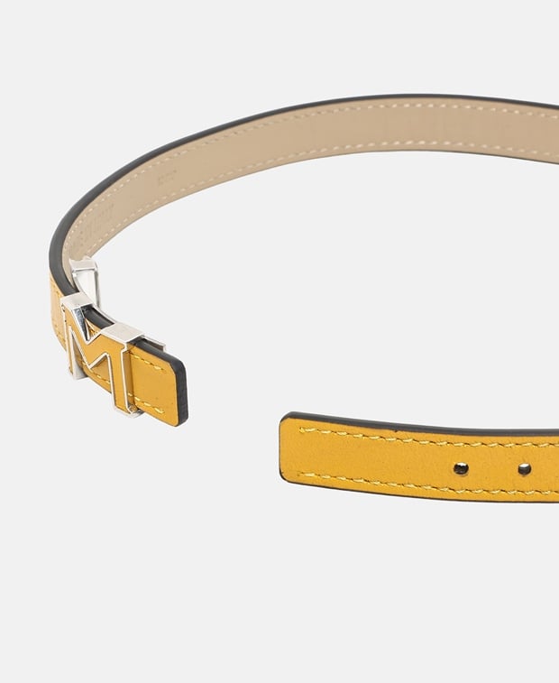 Montblanc Leather bracelet Yellow