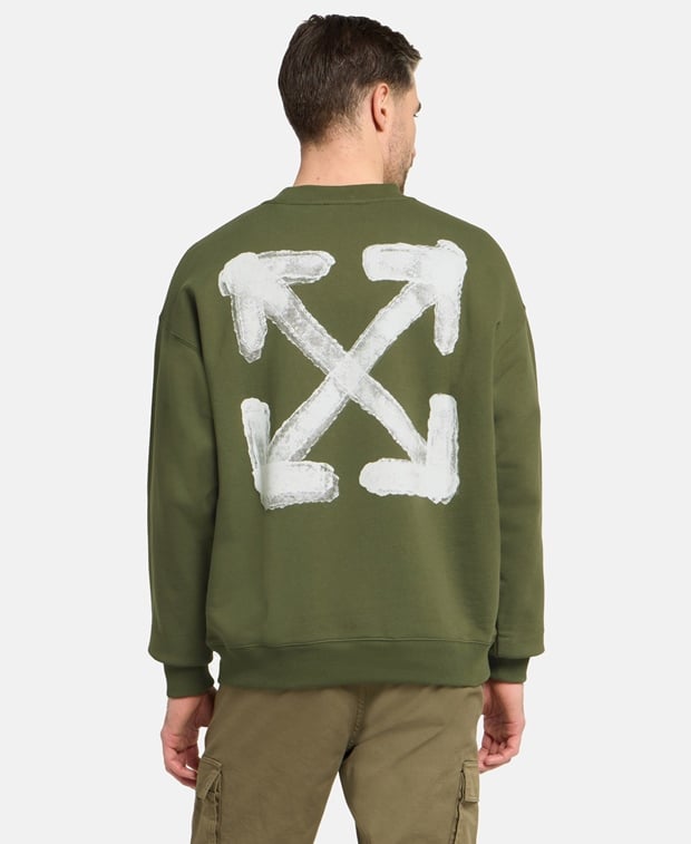 Off-White Sweatshirt Spray Arrow Skate