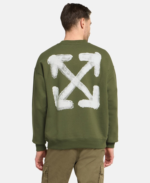 Off-White Sweatshirt Spray Arrow Skate