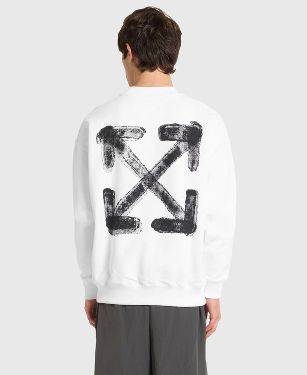 Off-White Sweatshirt Spray Arrow Skate