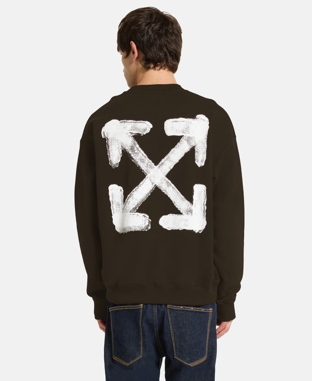 Off-White Sweatshirt Spray Arrow Skate