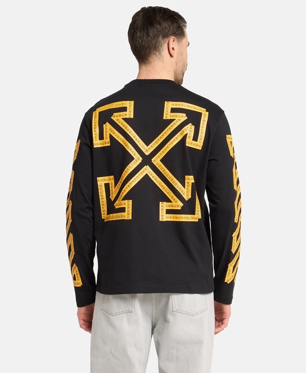 Off-White Long-sleeved top Tape Arrow Skate