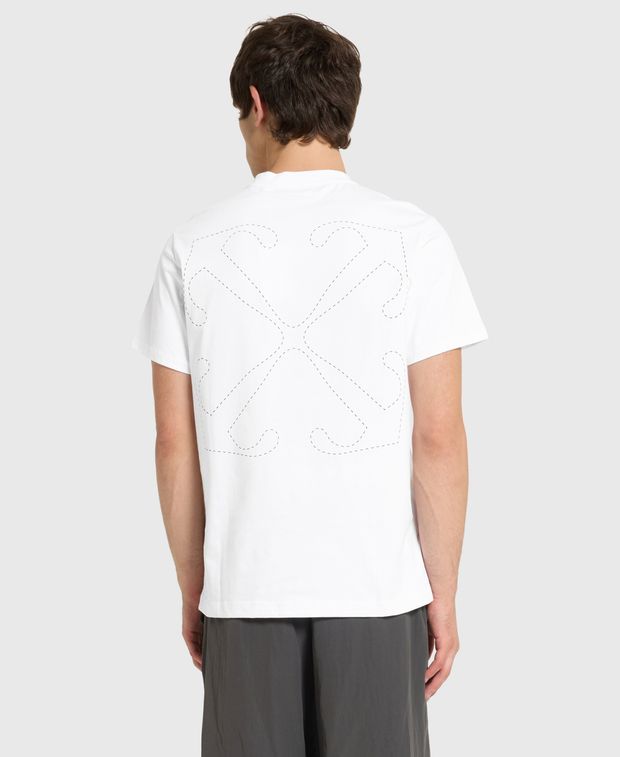Off-White Crew neck t-shirt Stitch Arrow