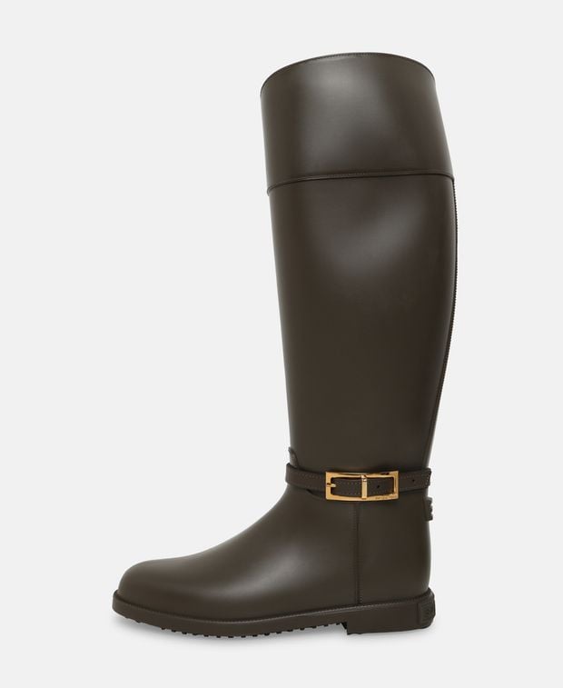 Sergio Rossi Nora Rainy 020 Boots Dark Green