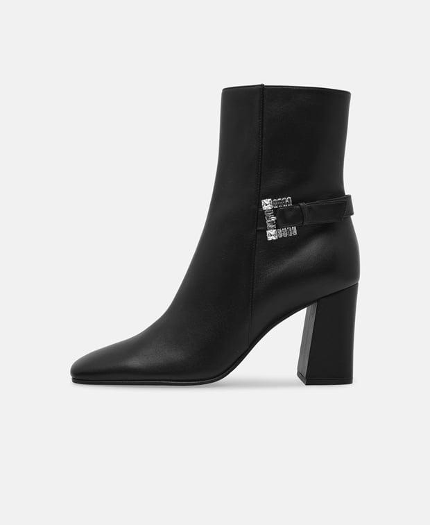 Sergio Rossi Twenty Buckle Ankle boots Black
