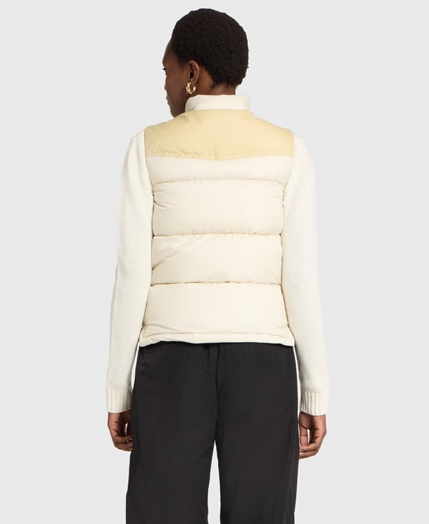 Moncler Functional down vest Brown