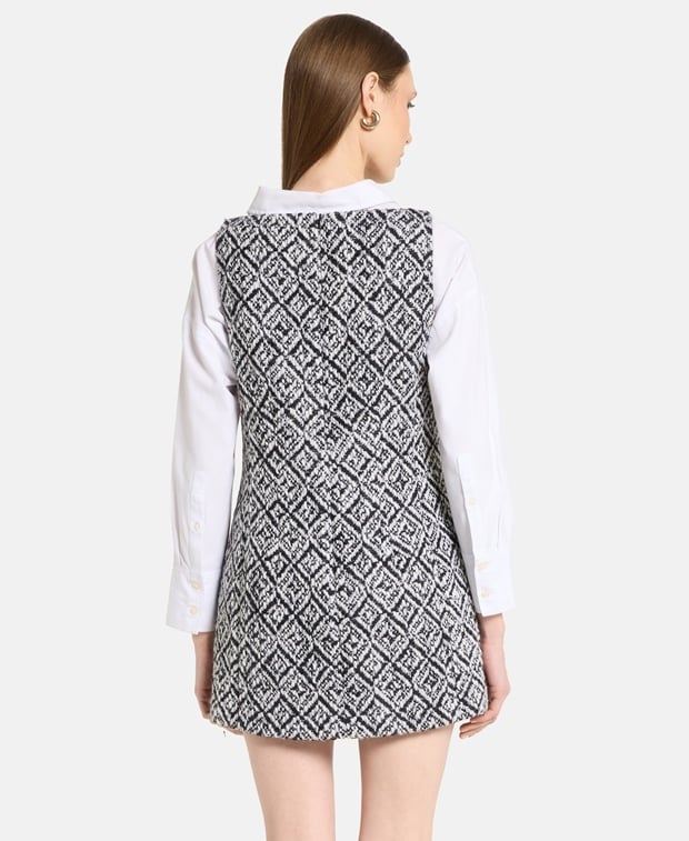 Tod's Wool dress Silver