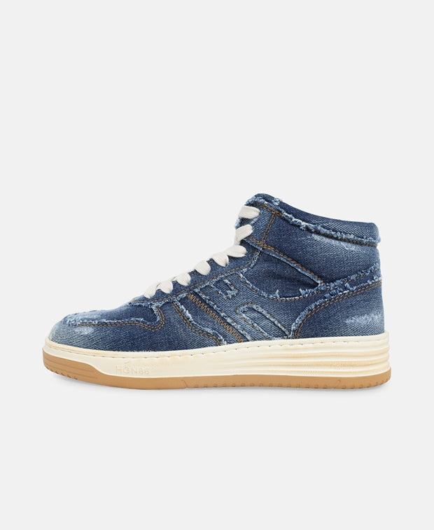 Hogan Sneakers H630 Basket Jeans