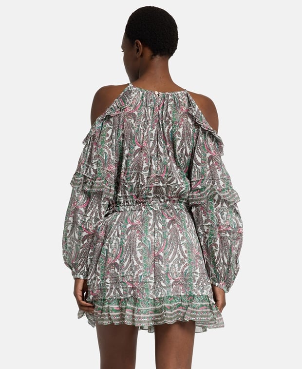 Isabel Marant Silk-blend dress Gabina