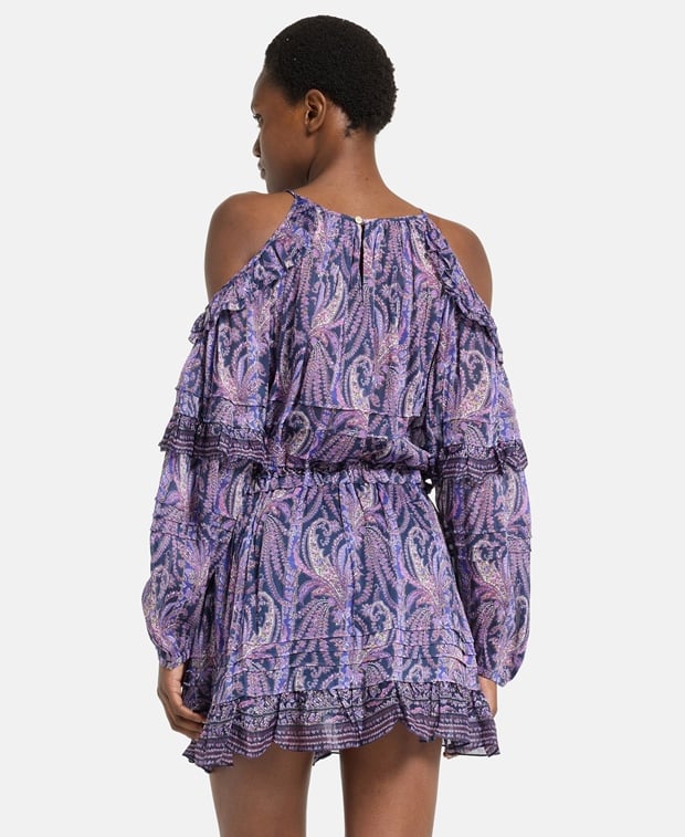 Isabel Marant Silk-blend dress Gabina