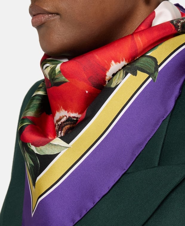 Dolce & Gabbana Silk square scarf