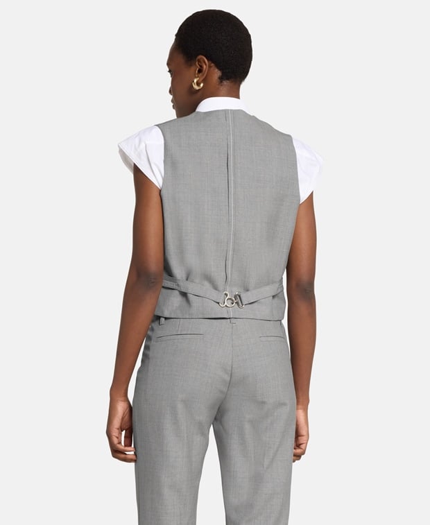 Victoria Beckham Waistcoat Grey