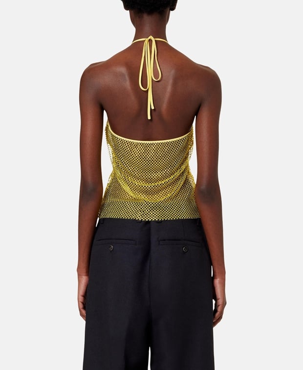 Ami Paris Casual top Light Yellow