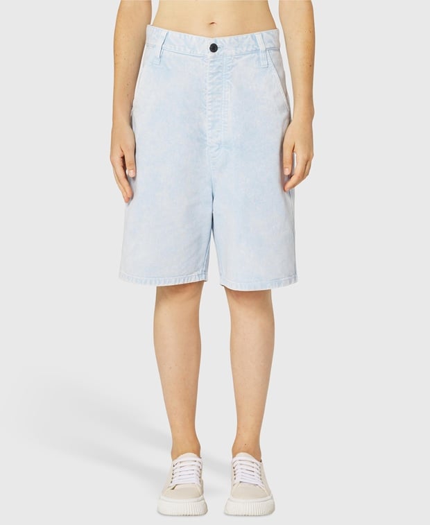Ami Paris Denim Bermuda