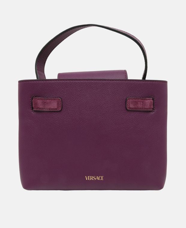 Versace Leather handbag Purple