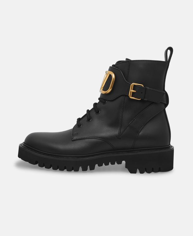 Valentino Garavani Combat Lace-up ankle boot