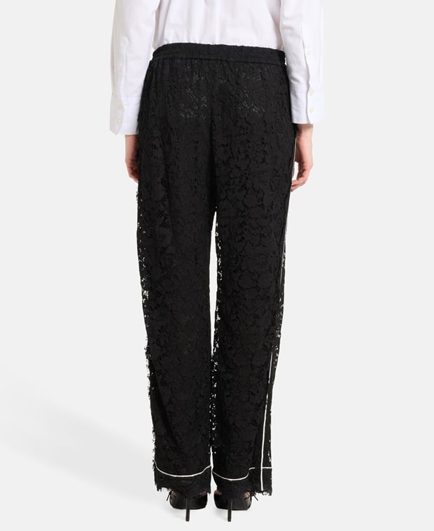 Dolce & Gabbana Silk-blend trousers