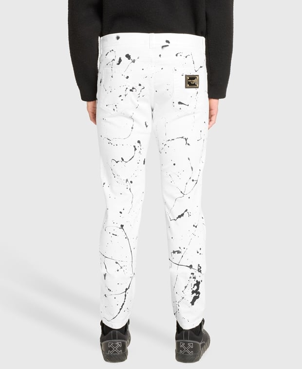 Dolce & Gabbana Slim fit jeans White